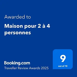  Hébergement de vacances Maison Pour 2 A 4 Personnes